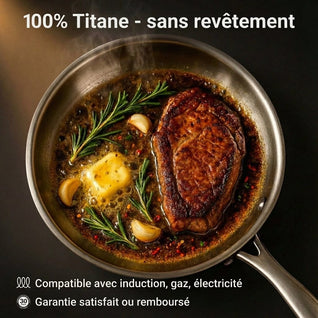 ForgedPan - Poêle Hybride Antiadhésive